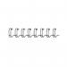 Fellowes 6mm Black Wire Binding Element (100 Pack) 53218 BB53218