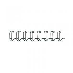 Fellowes Wire Binding Combs 6mm Black (Pack of 100) 53218 BB53218