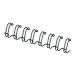 Fellowes Wire Binding Combs 12mm Black (Pack of 100) 53273 BB53273