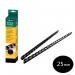 Fellowes A4 Binding Combs 25mm Black (Pack of 50) 53485 BB53485