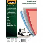 Fellowes Transparent Plastic Covers 150 Micron (Pack of 100) 5376001 BB53760