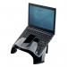 Fellowes Smart Suites Laptop Riser with USB Hub Black/Clear 8020201 BB54139