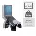 Fellowes Smart Suites Laptop Riser with USB Hub Black/Clear 8020201 BB54139