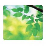 Fellowes Earth Series Mouse Mat Recycled Leaf Print 5903801 BB54281