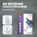 Fellowes SuperQuick Laminating Pouch A4 160 Micron Total Thickness Gloss (Pack of 100) 5440001 BB54400