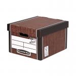 Fellowes Bankers Box Premium Presto Woodgrain (10 Pack) 7250501 BB55208