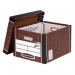 Bankers Box Premium Classic Box Wood Grain (Pack of 5) 7250513 BB57825