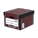 Bankers Box Premium Classic Box Wood Grain (Pack of 5) 7250513 BB57825