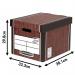 Bankers Box Premium Tall Box Woodgrain (5 Pack) 7260520 BB57829