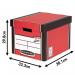 Bankers Box Premium Tall Box Red (5 Pack) 7260706 BB57831