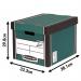 Bankers Box Premium Tall Box Green (5 Pack) 7260806 BB57832