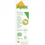 Fellowes Apex Plastic Binding Combs 14mm White (Pack of 100) 6202001 BB58497