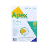Fellowes Apex A4 Lightweight PVC Covers Clear (Pack of 100) 6500001 BB58503