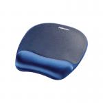 Fellowes Memory Foam Mouse Pad Wrist Support Sapphire Blue 9172801 BB58907