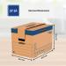 Fellowes Bankers Box Moving Box Small Brown Green (Pack of 5) 6205201 BB60703