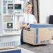 Bankers Box SmoothMove Fastfold Removal Box Large 85 Litre BrownBlue (Pack of 5) 6205301 BB60704
