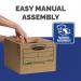 Bankers Box Earth Series Storage Box Brown (Pack of 10) 4472401 BB67063