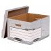 Fellowes Heavy Duty Bankers Box Size W380xD430xH287mm Large (Pack of 10) 001812 BB70945