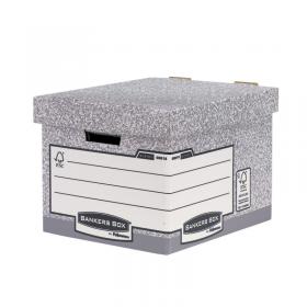 Bankers Box Heavy Duty Storage Box 333x390x285mm (Pack of 10) 0081801 BB70981