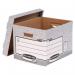Fellowes Heavy Duty Bankers Box W333xD390xH285mm Standard (Pack of 10) 0081801 BB70981