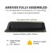 Fellowes Lotus SitStand Workstation Black 0007901 BB71636