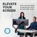 Fellowes Platinum Series Dual Monitor Arm Black 8042501 BB71696