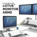 Fellowes Lotus SitStand Workstation White 0009901 BB71890