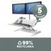 Fellowes Lotus SitStand Workstation White 0009901 BB71890