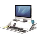 Fellowes Lotus Sit Stand Workstation White 0009901 BB71890