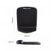 Fellowes Plush Touch Mousepad Wrist Support Black 9252003 BB71891