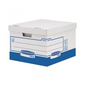 Fellowes Bankers Box Heavy Duty Storage Box Large (Pack of 10) 4461601 BB72104