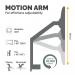 Fellowes Platinum Series Single Monitor Arm 8043301 BB72796