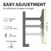 Fellowes Seasa Freestanding Dual Horizontal Monitor Arm 8043701 BB72800