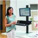 Fellowes Lotus VE Sit-Stand Workstation Single 8080101 BB72802