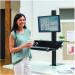 Fellowes Lotus VE Sit-Stand Workstation Single 8080101