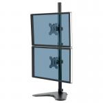 Fellowes Professional Series Free Standing Dual Vertical Monitor Arm 8044001 BB72806