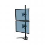 Fellowes Seasa Freestanding Dual Stacking Monitor Arm 8044001 BB72806