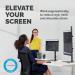 Fellowes Seasa Freestanding Dual Stacking Monitor Arm 8044001 BB72806