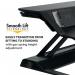 Fellowes Lotus DX SitStand Workstation Black 8081001 BB73081