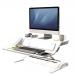 Fellowes Lotus DX Sit-Stand Workstation White 8081101