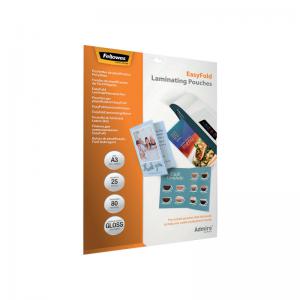 Fellowes Admire EasyFold A3 Laminating Pouches Pack of 25 5602001