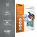Fellowes Admire EasyFold Laminating Pouch A3 160 Micron Total Thickness (Pack of 25) 5602001 BB73086