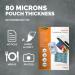 Fellowes Admire EasyFold Laminating Pouch A3 160 Micron Total Thickness (Pack of 25) 5602001 BB73086