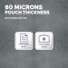 Fellowes Admire Laminating Pouch A4 160 Micron Total Thickness Matte (Pack of 25) 5602101 BB73087