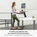 Fellowes Lotus SitStand Workstation Single Screen Black 8081701 BB73582