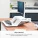 Fellowes Lotus SitStand Workstation Single Screen White 8081601 BB73703