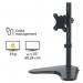 Fellowes Professional Free Standing Single Monitor Arm Black 8049601 BB74868