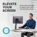 Fellowes Professional Free Standing Single Monitor Arm Black 8049601 BB74868
