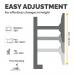 Fellowes Professional Free Standing Single Monitor Arm Black 8049601 BB74868