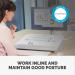 Fellowes Hana DocumentWriting Slope Adjustable Position White 8065801 BB74981